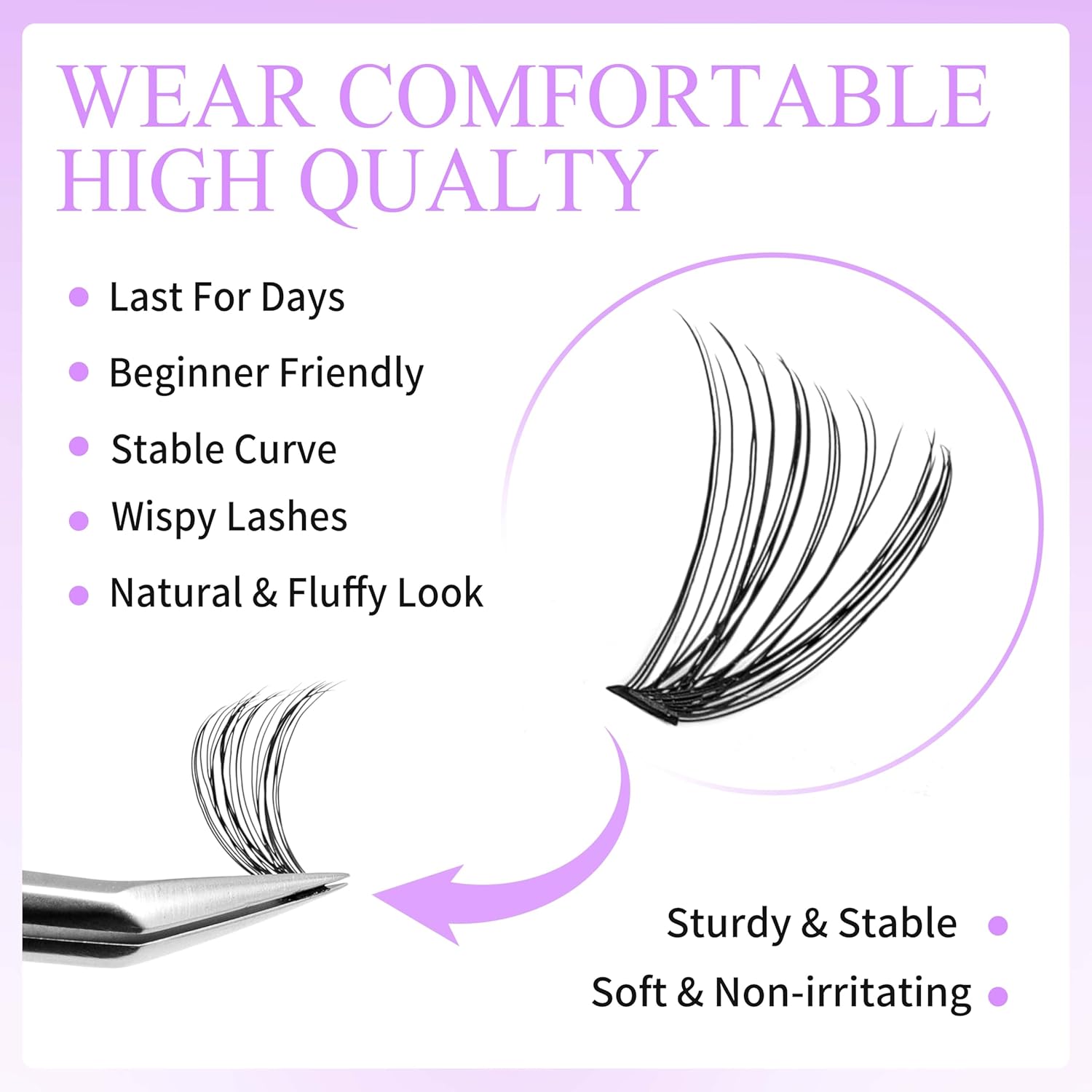 Amazon DIY Lash | Bottom Lash | 7D 20D Clusters | One More+™ Lashes