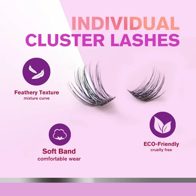 Walmart LuxeBold Cluster Lash Kit